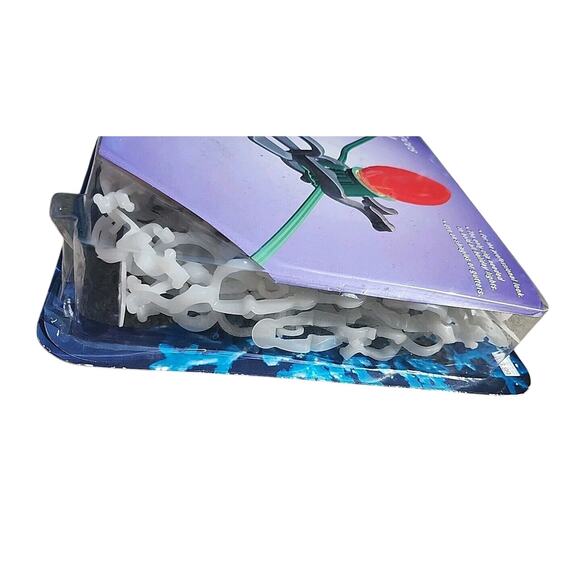 Gemmy 100 Universal Holiday Light Clips White Shingle/Gutter - Picture 3 of 11